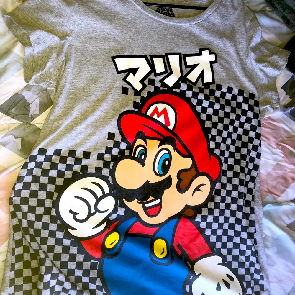 Super Mario unisex top